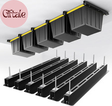 Ceiling Storage Rack, Heavy Duty Overhead Garage Storage Rack, Adjustable Ceilin