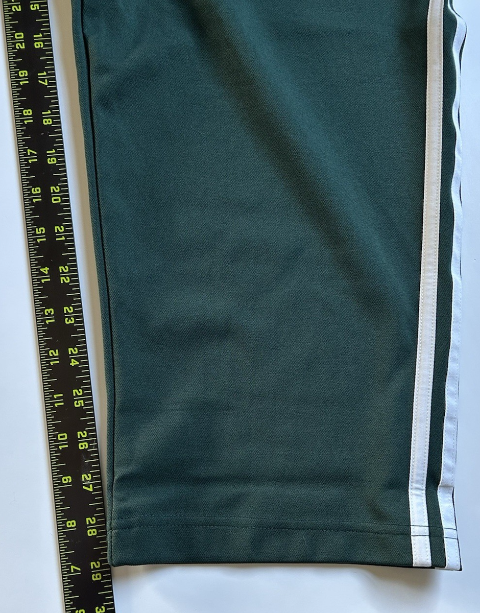 Adidas Golf Track Pant Joggers ADVR0957 Green Embroidered • Men's