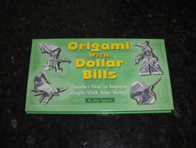 Origami with dollar bills book Hard Covered