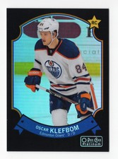 2014-15 OPC Platinum Oscar Klefbom Retro Rookie Black Rainbow 72/100