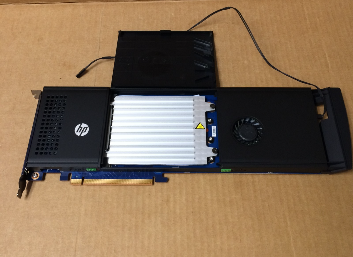 HP Z Turbo Drive Quad Pro PCIe NVMe SSD Adapter P/N: 841969-001