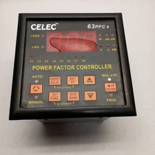 Power Factor Controller 8 Channel/8 Step Automatic Power Factor Control Relay 