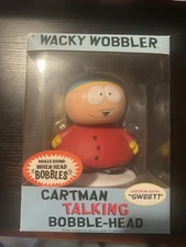 Funko Wacky Wobbler Talking Eric Cartman South Park Bobblehead 2009 New Figure
