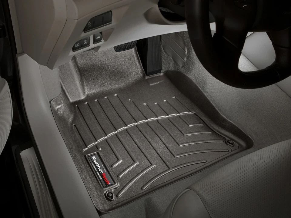 WeatherTech FloorLiner for 2014-2019 Infiniti Q70 - 1st Row, Cocoa - Image 2 of 4