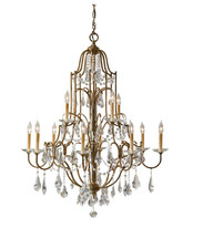 12 Light Multi-Tier Chandelier