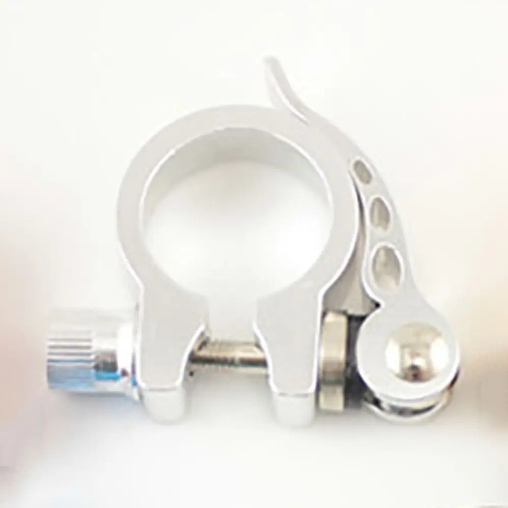 Bike Seatpost Clamp MTB Quick Release Seat Post Collar Aluminium Alloy 28.6 34.9