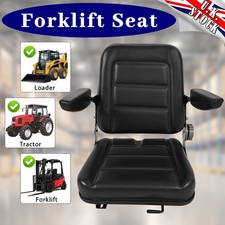 Adjustable Universal Suspension Seat TRACTOR Dumper Forklift Mower Plant Digger#