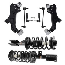 8pcs Front Quick Struts w/Control Arms Sway Bar for Chevy Equinox 2010-2017 2.4L