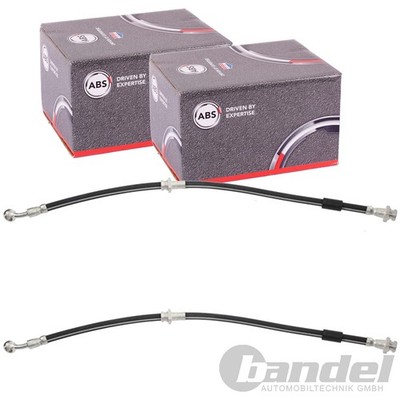 2x A.B.S. BREMSSCHLÄUCHE VORNE LINKS + RECHTS passend für NISSAN SUNNY
