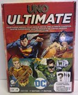 Mattel UNO: Ultimate DC Edition W/ 4 Chase Foil Cards - New/Sealed