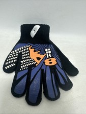 Child&rsquo;s Skater Gloves One Size Fits All Black New