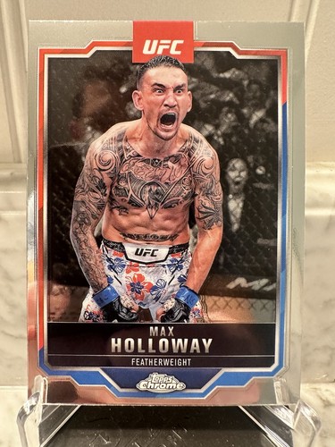 2025 Topps Chrome UFC - Max Holloway #100 - Base Card - Topps Buyback