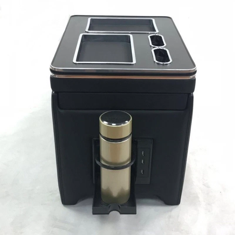 Caja reposabrazos + puerto de carga USB + caja reposabrazos LED para Mercedes-Benz V250 2014-2021 Foto 4 de 4