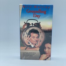 Groundhog Day VHS 1993 Bill Murray Columbia Pictures Andie MacDowell Sealed