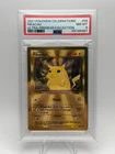 Pikachu Gold Metal PSA 8 NM-MT 2021 Pokémon Celebrations Ultra-Premium #58/102