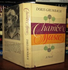 Grumbach, Doris CHAMBER MUSIC 1st Edition 1st Printing