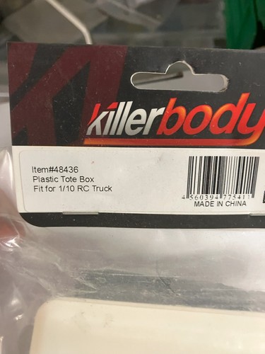 Killerbody 48709 Bumper Connecting Parts TF2 LWB Chassis Ki & 48436 Plastic Tote - Picture 11 of 11