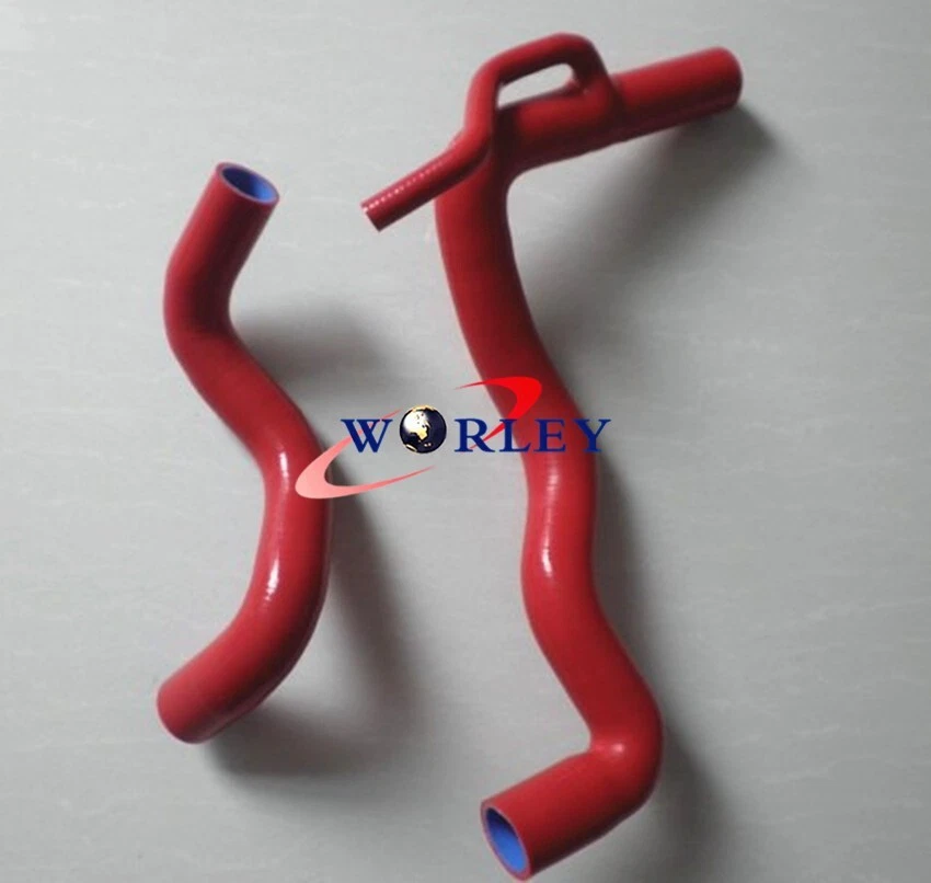 Mangueras de radiador de silicona para Toyota RAV4 RAV 4 1AZ/2AZ ACA30 2005-2011 negras Foto 2 de 4