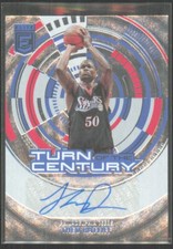 2023-24 Panini Donruss Elite Turn of the Century Signatures Theo Ratliff Auto