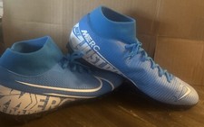 Nike Mercurial Superfly 7 Elite FG Blue Football Cleats Boots US13 UK12 EUR47.5