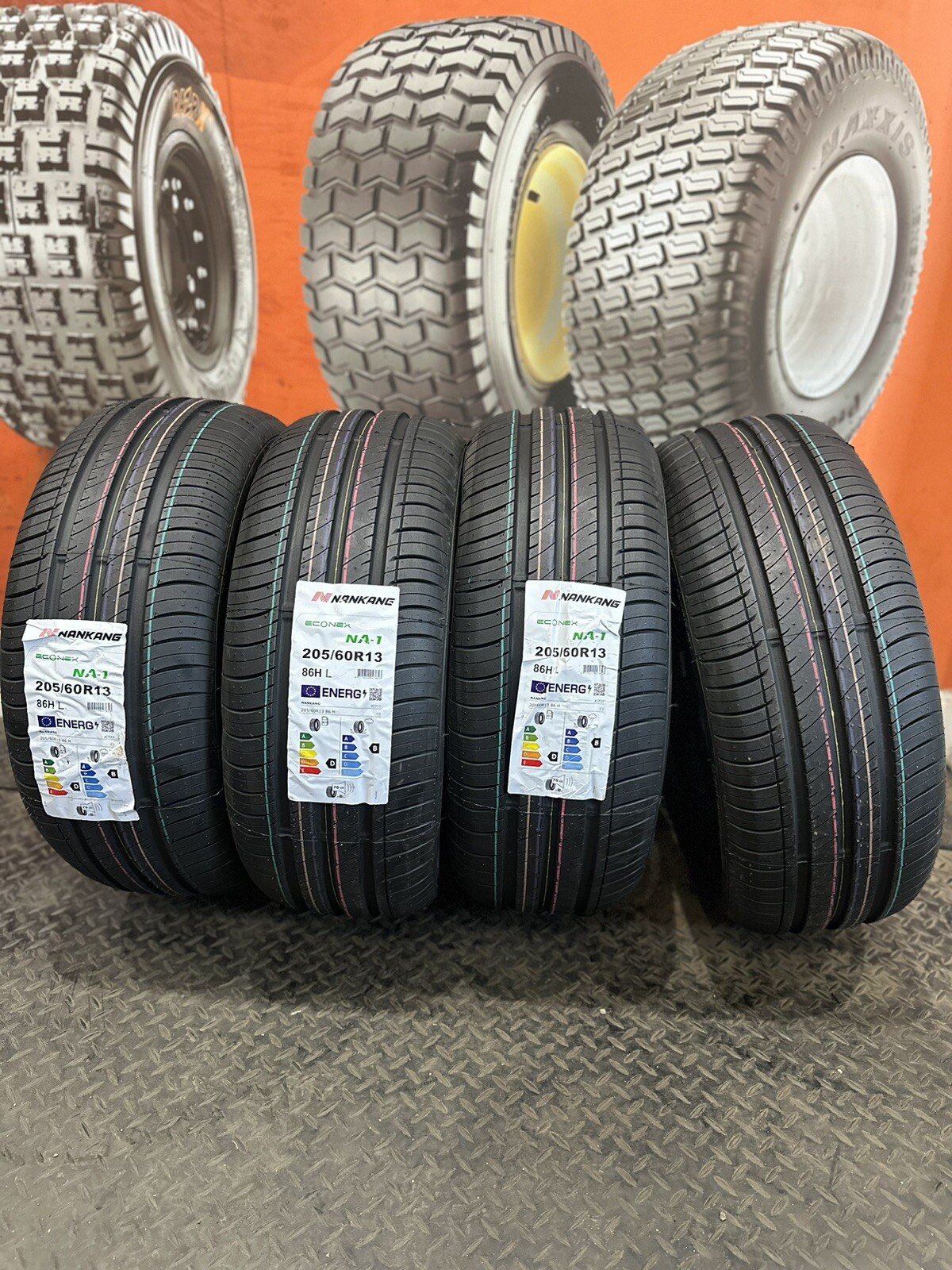 4 x 205/60 R13 Nankang Econex NA-1 86H 205 60 13 (2056013) - FOUR TYRES ...