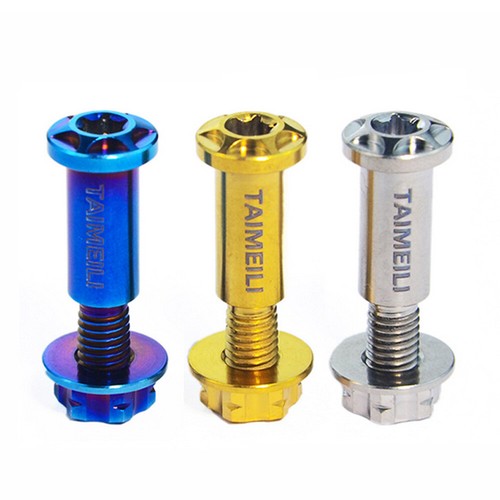 Motorcycle brake screws, titanium alloy screws for brake lever and nuts - Picture 1 of 10