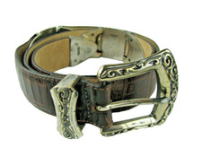 Brighton Belt 34 Leather M44607 - 34" Vintage 1994