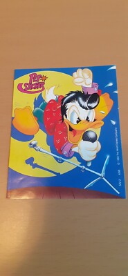 Alter Aufkleber Pep - Sticker Donald als Sänger aus Comic Zust. Gut bis Sehr gut