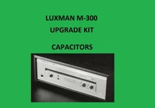 Amplifier LUXMAN M-300 Repair KIT capacitor restoration service recap fix rebuil