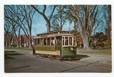 POSTCARD Washington DC Capital Traction Co. Trolley Car No. 303 1960s