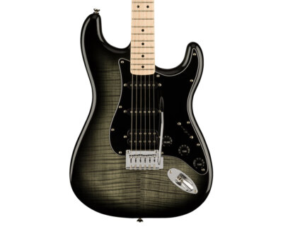 Squier Affinity Series Stratocaster FMT HSS - Black Burst w/ Maple FB