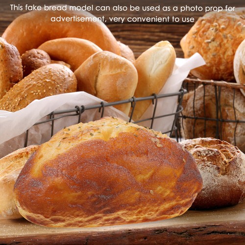 Simulation Brotmodell Künstliches Brot Fotografie Fake Bread Shop Supply - Zdjęcie 6 z 12