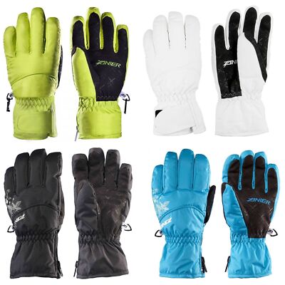 Zanier Handschuhe Scheffau ZX für Damen Frauen Skihandschuhe Wasserdicht 