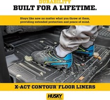 HUSKY LINERS 53481 X-act Contour Floor Mats  Fits 2015 - 2021 Ford Transit