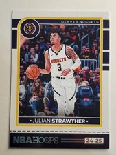 2024-25 Hoops #174 Julian Strawther ~ Denver Nuggets