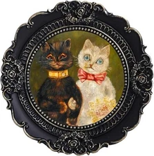 Small Vintage Picture Frames 3X3 Round Picture Frames Wallet Size Picture Frames