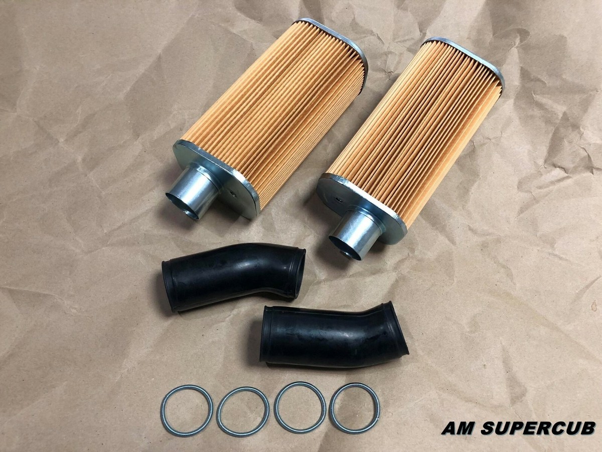 Ottoclassic Air Cleaner Kit For Honda SuperHawk 305 CB72, CB77 – Filters, Tube & Band