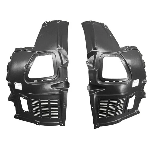 New Front Driver & Passenger Side Fender Liner Set For 11-16 BMW 550i 535i 528i - Image 4 of 4