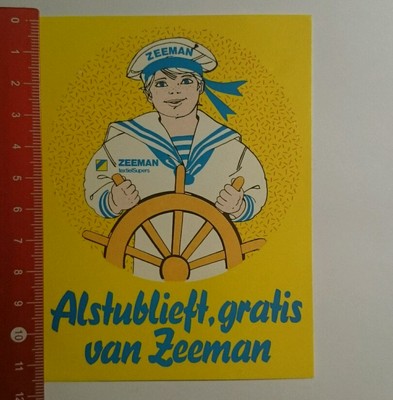 Decal/Decal: Alstublieft Gratis Van Zeeman (140916187)
