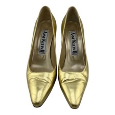 Anne Klein ll Heels Gold, shimmer metallic, p...