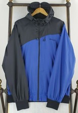 CARHARTT WIP Size Large Mens Rare Versus Hooded Jacket Full Zip Nylon Track