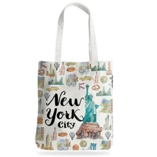 New York Souvenirs and Gifts Beach Bag Weekender Bag New York Tote Bag for Wo...