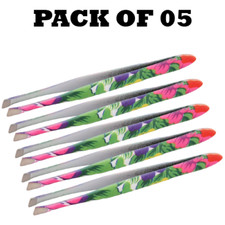 Forgica Professional Stainless Steel Paper Tweezers Pack of 05