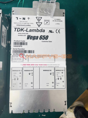1PC Gebraucht TDK-Lambda Tdk Lambda Vega 650 V6G03P9 Netzteil