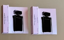2 PCs Narciso Rodriguez For Her Eau de Toilette EDT Spray Sample Vial 1ml Each