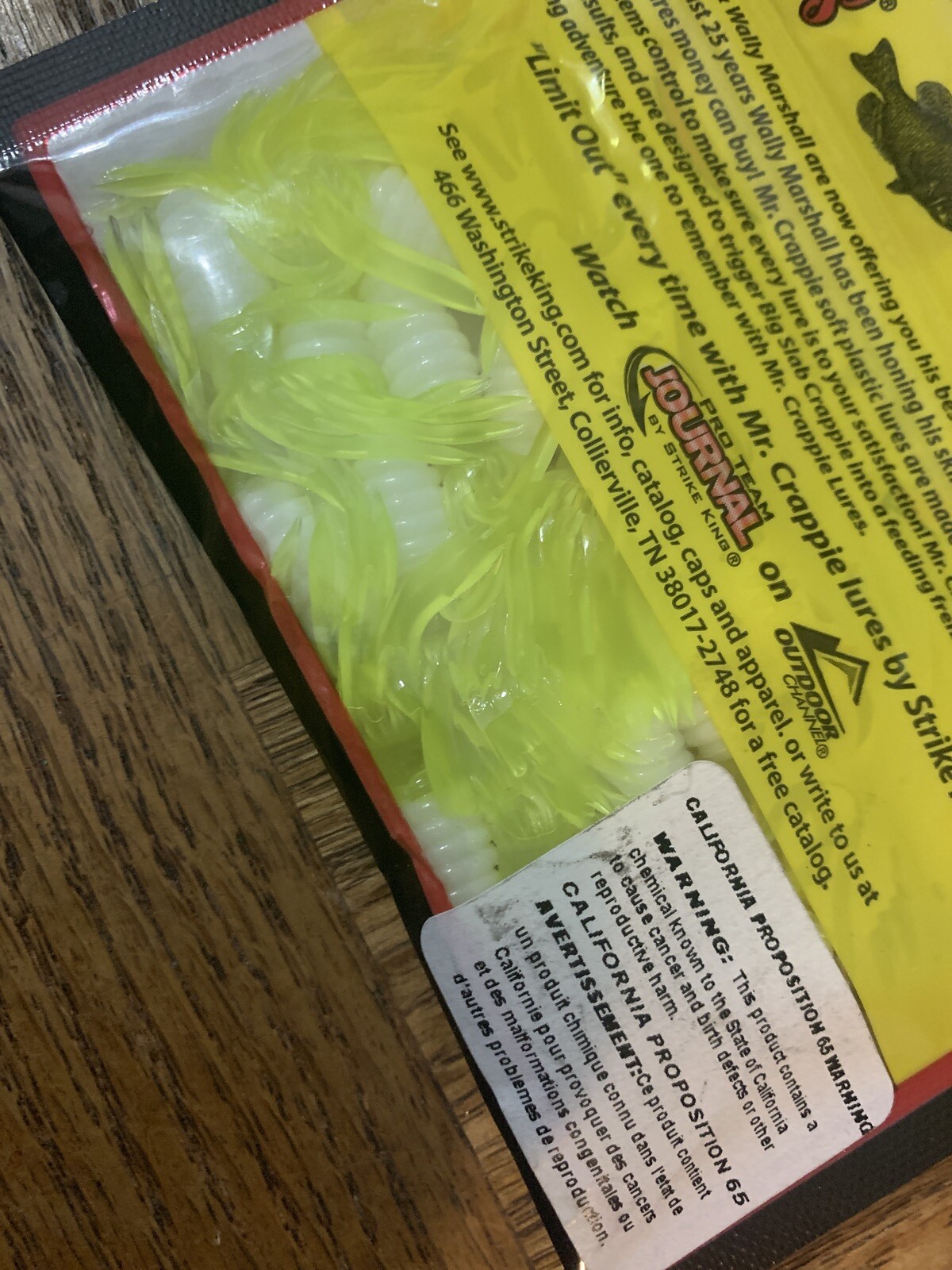 Mr. Crappie Strike King 1.75 IN Crappie Thunder Refrigerator White - Image 6