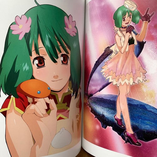 Ranka Lee Macross Frontier Visual Collection Anime Illustration Book 2011 Japan - Picture 5 of 19