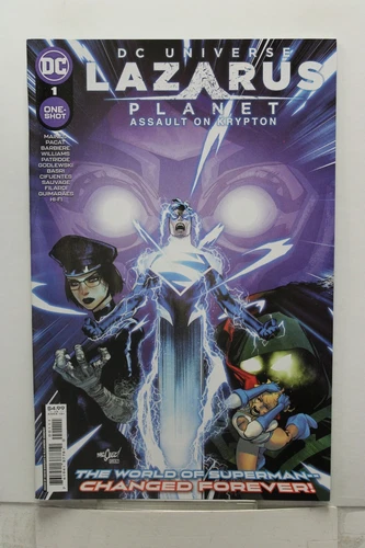 LAZARUS PLANET: ASSAULT ON KRYPTON #1A (2023) Power Girl, Nicole Maines, DC