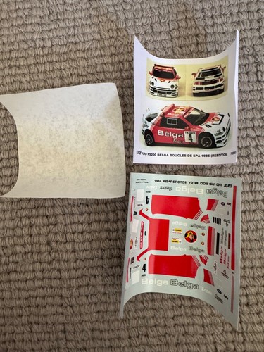 Starter FOR061 resin model kit Ford RS 200 Belga Boucles de Spa 1986 - Foto 6 di 6