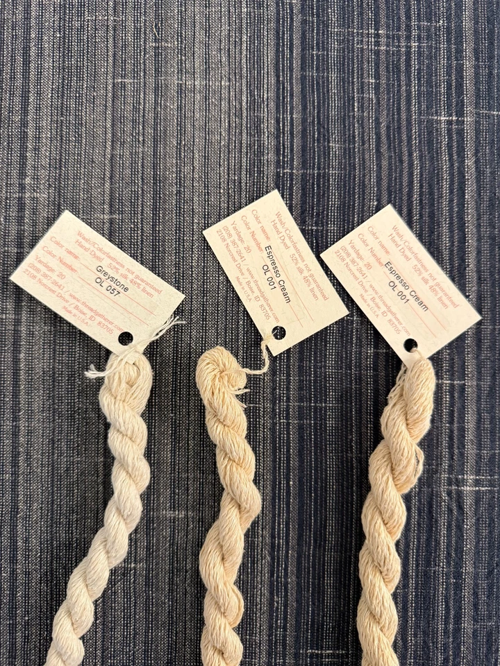 Lot of 3 Oriental Linen threads from The Thread Gatherer (2 x OL 001, OL 057) - Image 2 of 2